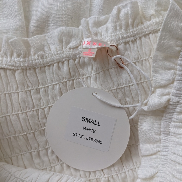 Luxxel Smock Tiered Maxi Dress - Picture 3 of 6